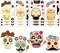 Day of The Dead DIY Stickers, 24 Sheets Halloween Sugar Skull Crafts Gift Dia De Los Muertos Party Games Supplies Make Your Own Skull Stickers for Kids